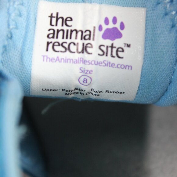 Animal Rescue Site Women's Size 8 Blue Paw Print Closed Toe Hiking Sandals - Picture 12 of 12